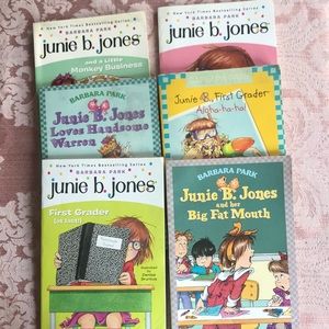 6 Junior B Jones Books